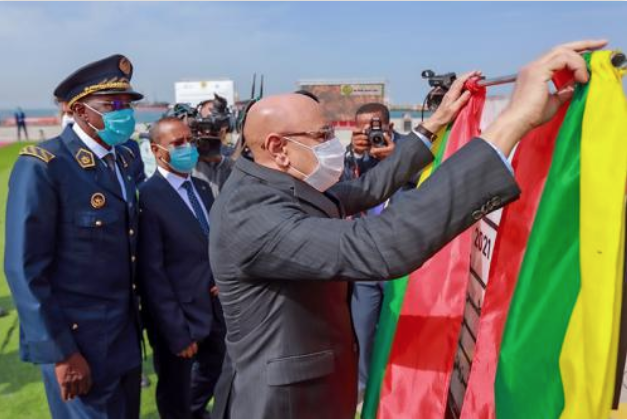 Le Président de la République inaugure la nouvelle extension du port autonome de Nouakchott