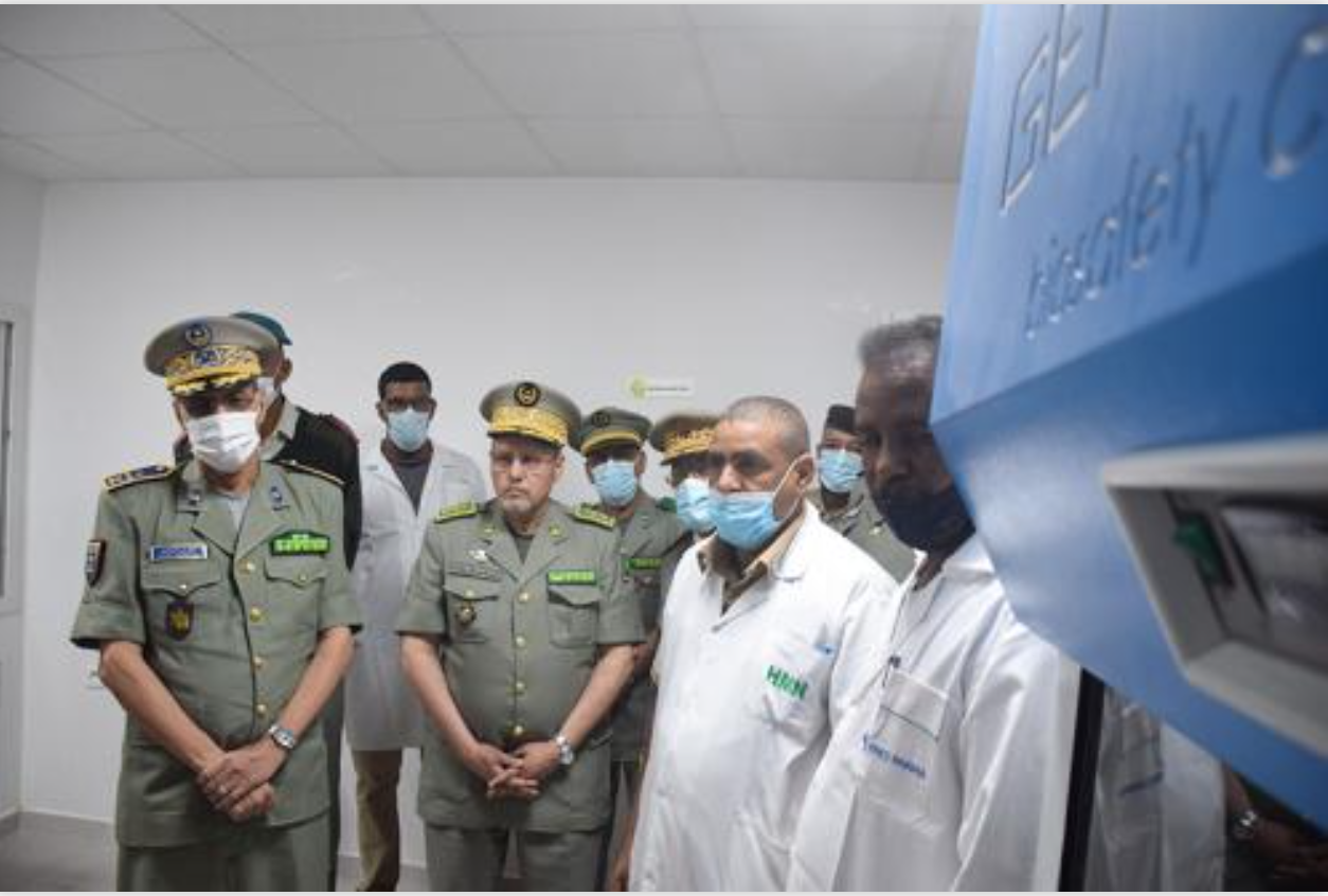 Inauguration à l’Hôpital militaire d’une unité intégrée de haute technologie pour le dépistage de la Covid-19