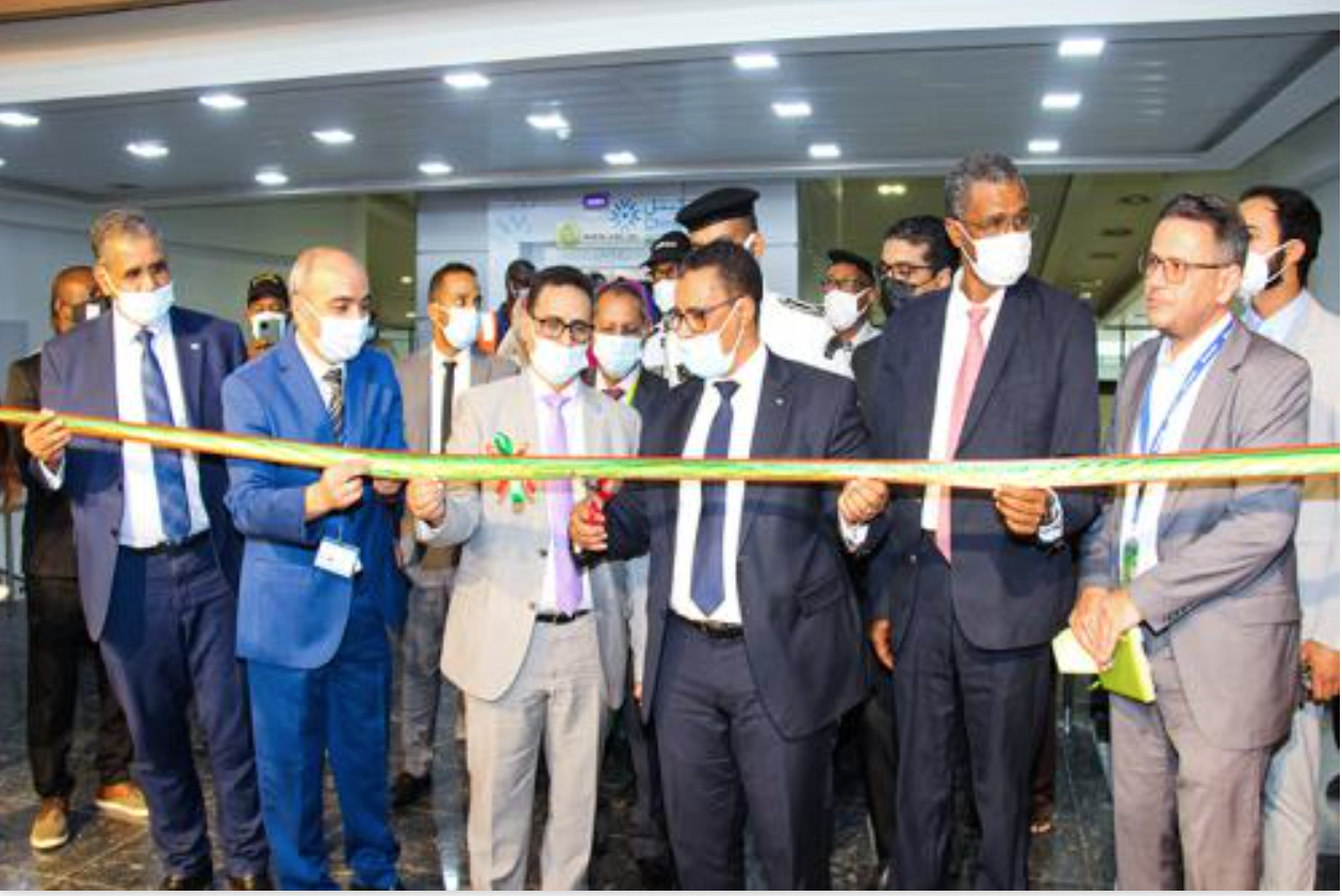 Inauguration d'un pavillon commercial et d'un restaurant à l'aéroport international Oumtounsy de Nouakchott