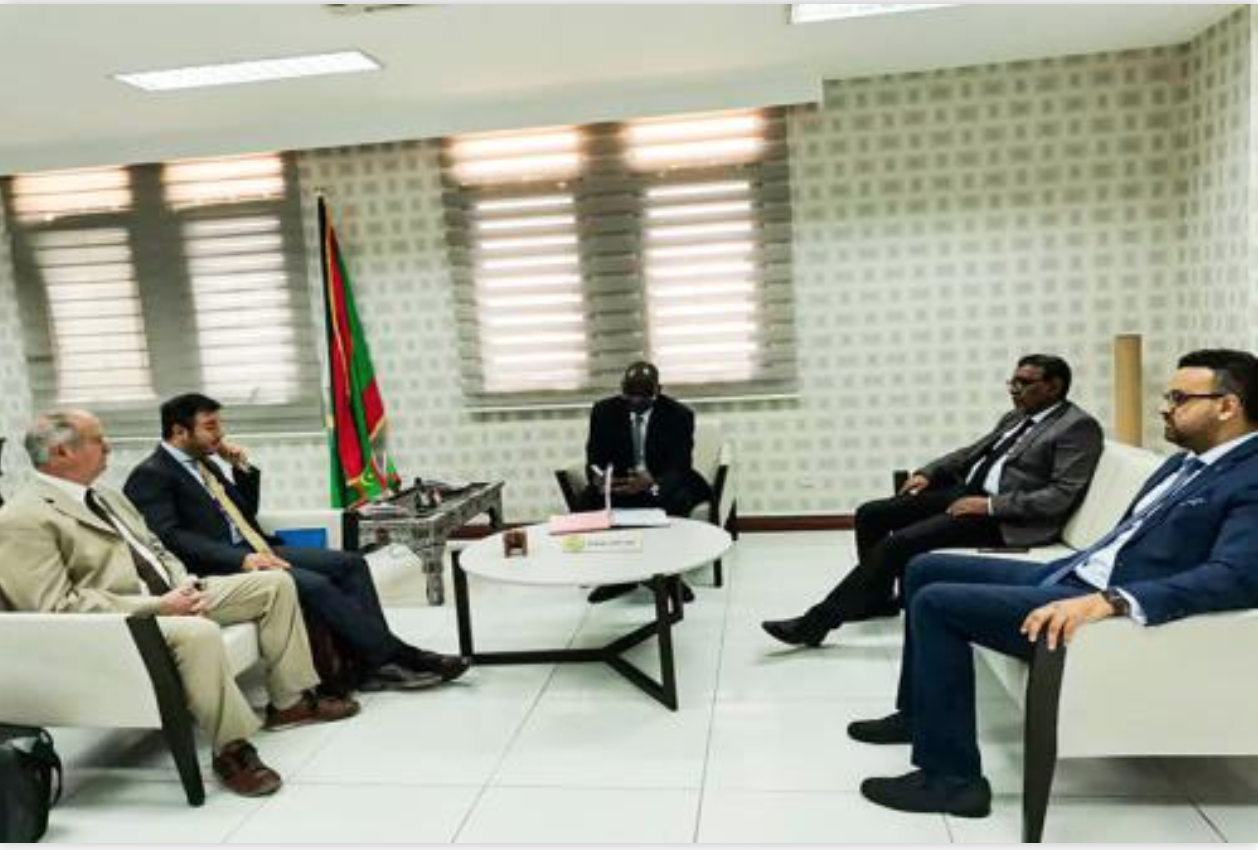 Le ministre des Affaires économiques reçoit une mission du FIDA