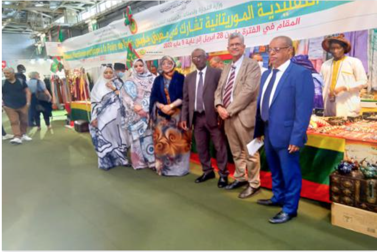 Vibrant hommage au pavillon mauritanien au Salon international de l'artisanat de Paris