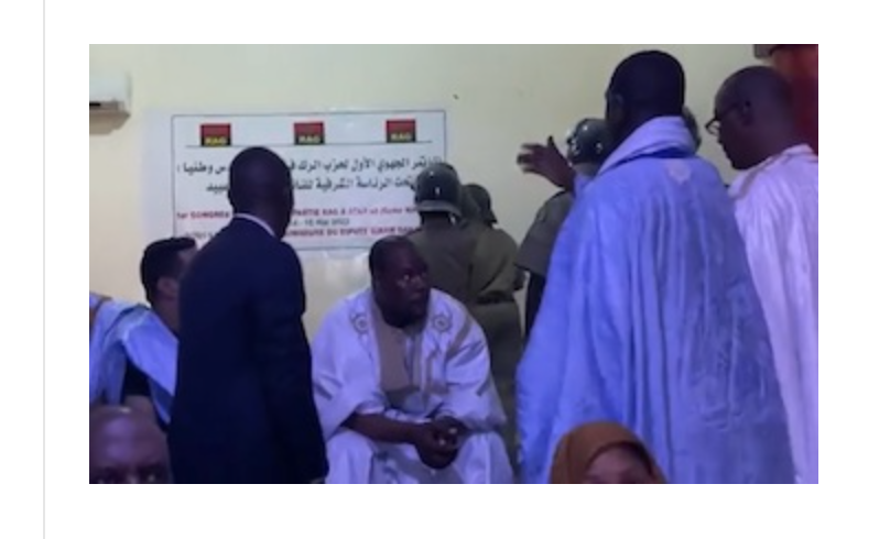 Mauritanie: la police interrompt une de réunion de Biram avec le parti RAG