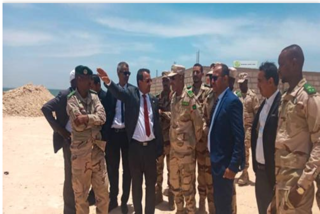 Une délégation de l'Académie Militaire visite la Zone franche de Nouadhibou