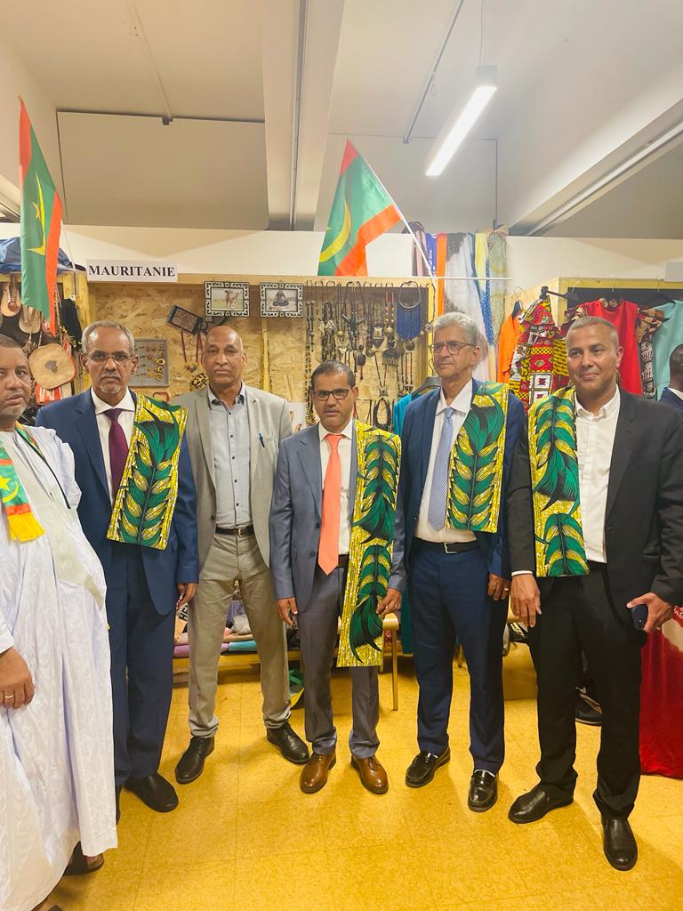 La délégation mauritanienne à la semaine africaine de l'Unesco- Edition 2022 ( photos )