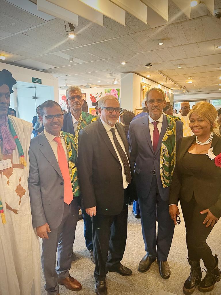 La délégation mauritanienne à la semaine africaine de l'Unesco- Edition 2022 ( photos )