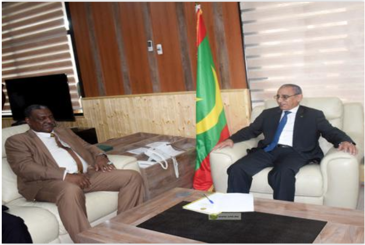 Le ministre de l'Intérieur et son homologue soudanais coprésident une réunion entre les délégations mauritanienne et soudanaise