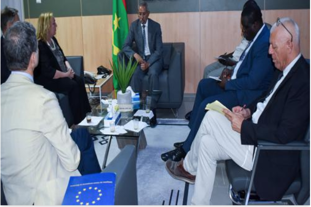 Le ministre de la Défense nationale s’entretient avec la représentante spéciale l’UE pour le Sahel