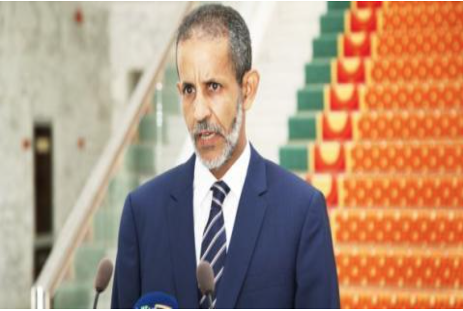 L'ancien Premier ministre Ismail Ould Bedde Ould Cheikh Sidiya au palais présidentiel