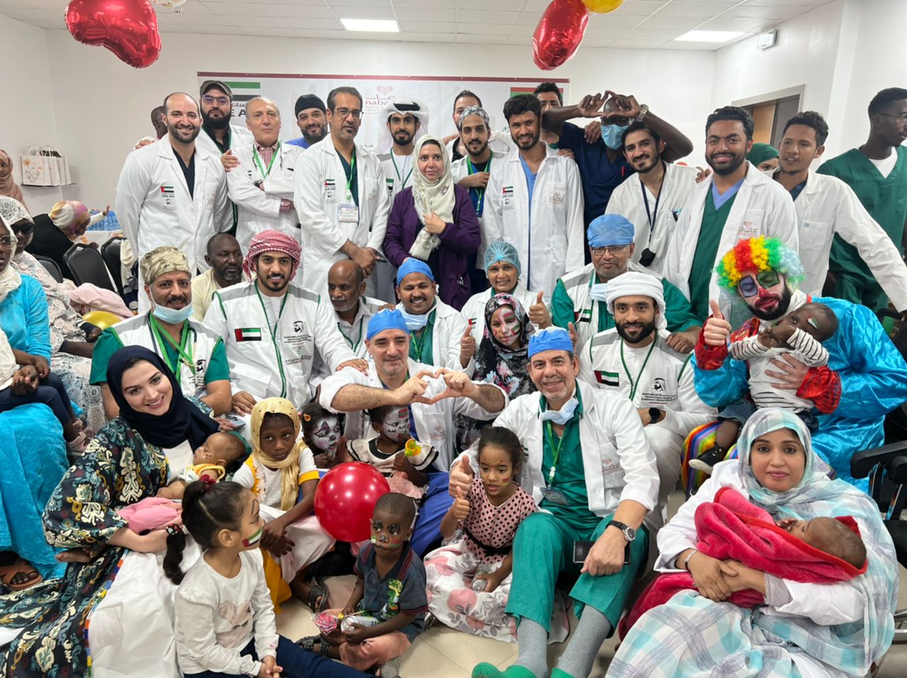 CNC : 110 enfants opérés par une mission Emiratie
