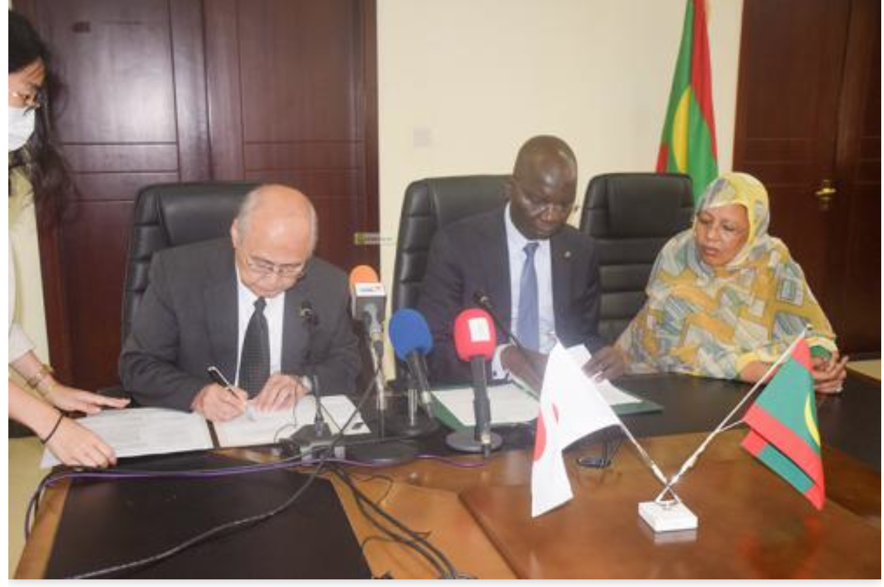 Le Japon accorde à la Mauritanie une assistance alimentaire de plus d’un milliard MRO Le Japon accorde à la Mauritanie une assistance alimentaire de plus d’un milliard MRO