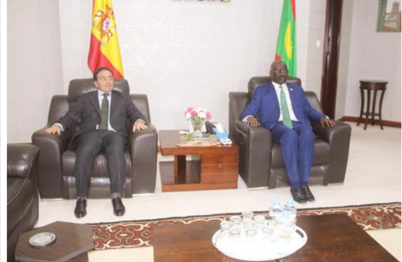Le ministre des Affaires étrangères reçoit son homologue espagnol