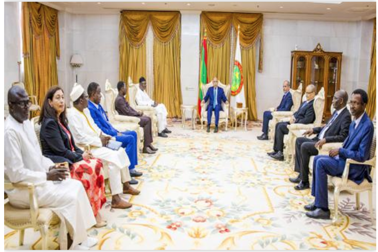 Le Président de la République reçoit les ministres de l’éducation des pays du G5-Sahel