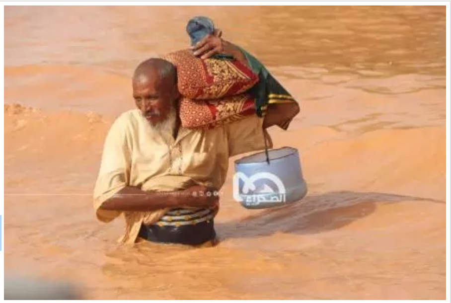 Les habitants de N’Beika fuient leurs maisons inondées…Photos