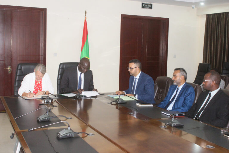 Signature d’un accord relatif au financement du programme de promotion des emplois de qualité en Mauritanie