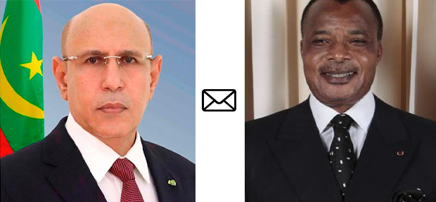 Le Président de la République adresse un message de félicitations à son homologue congolais