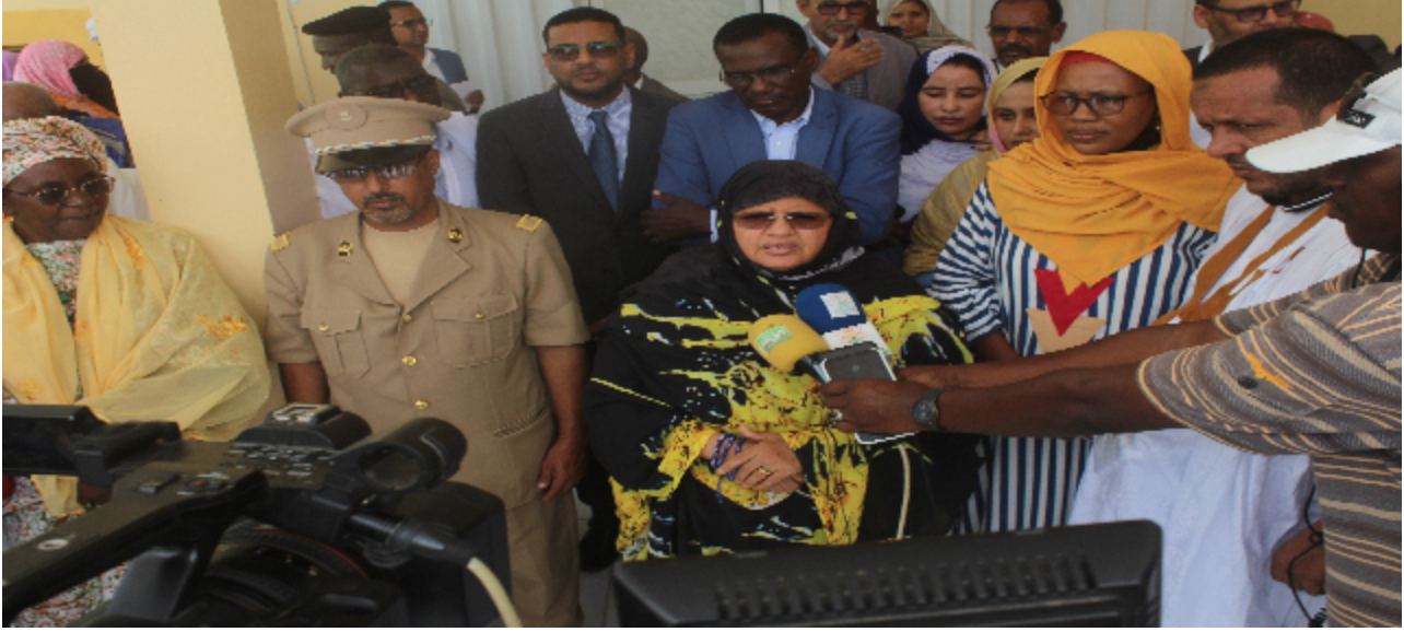 Inauguration d’un dépôt pharmaceutique à la région de Nouakchott