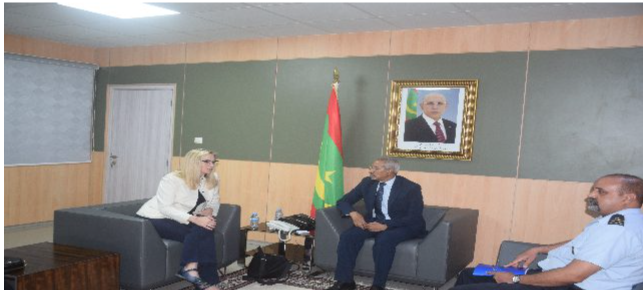 Le ministre de la Défense nationale reçoit l’ambassadrice des USA Le ministre de la Défense nationale reçoit l’ambassadrice des USA