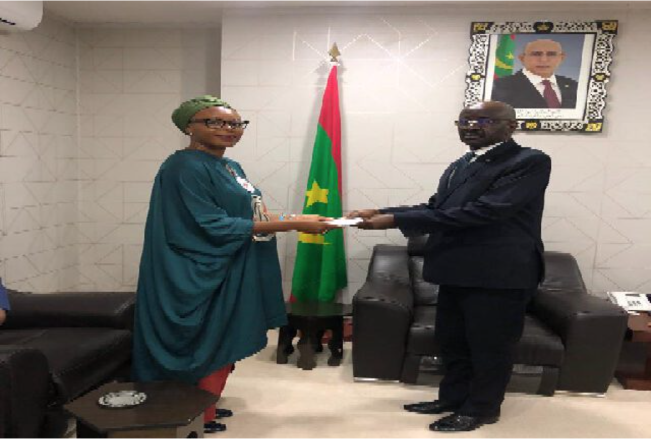 Le ministre des Affaires étrangères reçoit les lettres d’accréditation de la déléguée du CICR Le ministre des Affaires étrangères reçoit les lettres d’accréditation de la déléguée du CICR