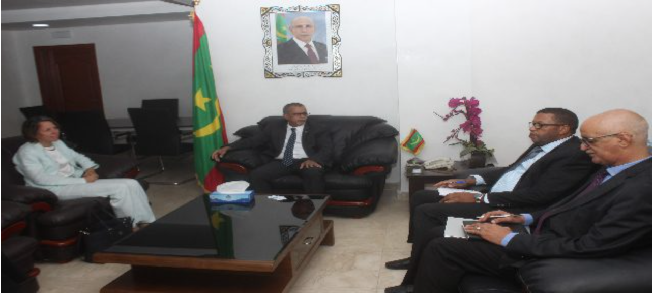 Le ministre de l’Agriculture reçoit l’ambassadrice de la République d’Allemagne en Mauritanie
