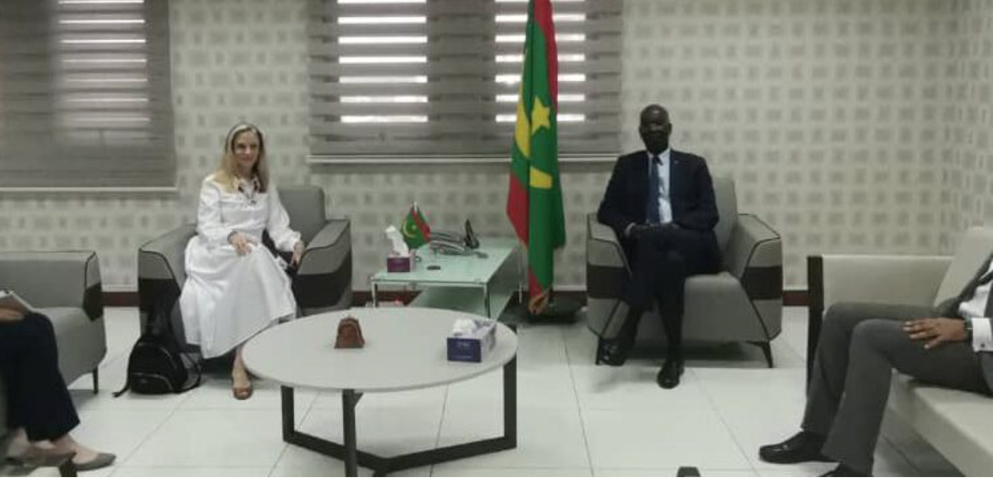 Le ministre des Affaires économiques reçoit l’ambassadrice des États-Unis en Mauritanie