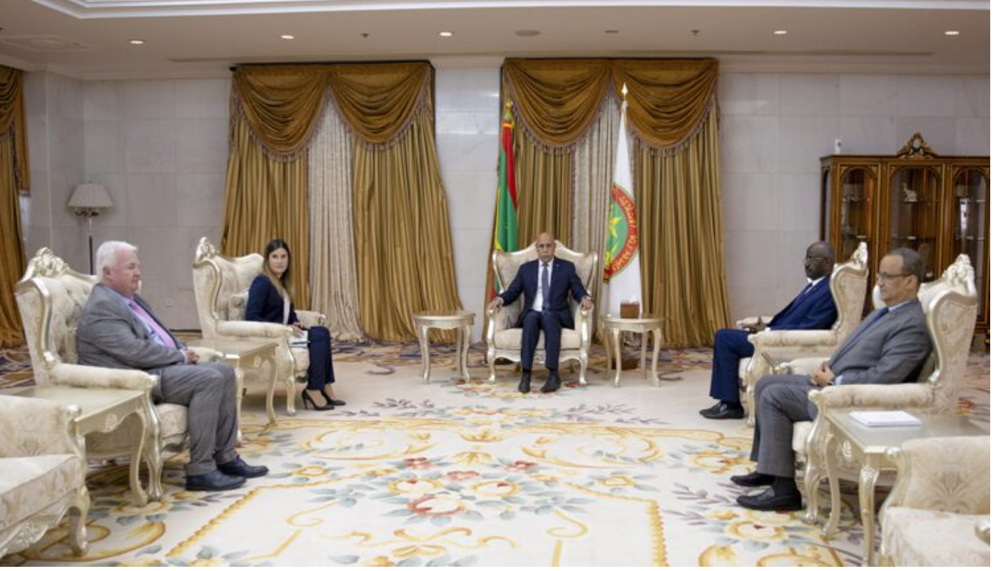 Le Président de la République reçoit l’envoyée spéciale du Royaume Uni pour le Sahel Le Président de la République reçoit l’envoyée spéciale du Royaume Uni pour le Sahel