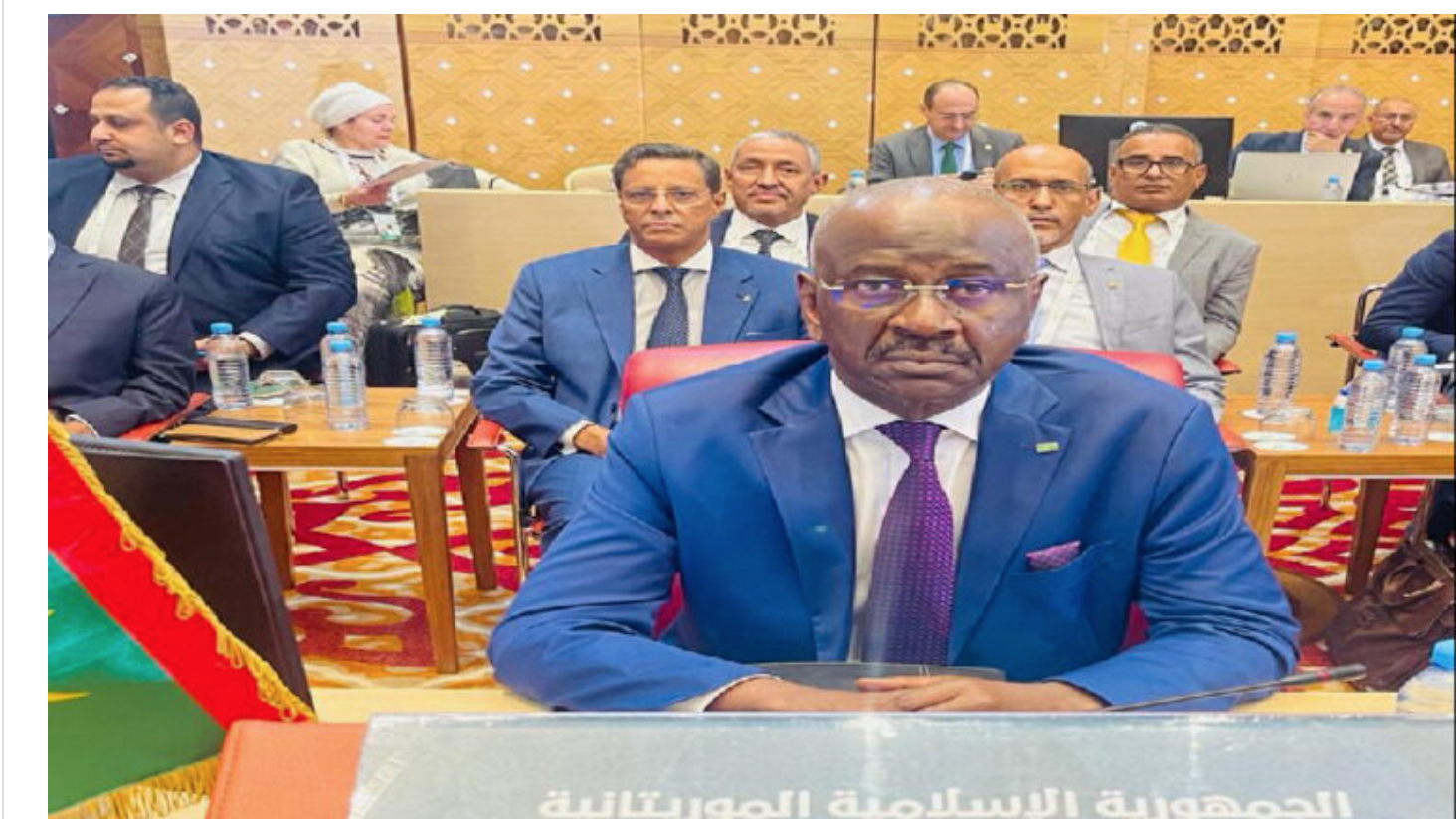 Algérie: notre ministre des Affaires étrangères réaffirme devant ses pairs arabes la position mauritanienne constante vis-à-vis de la cause palestienne