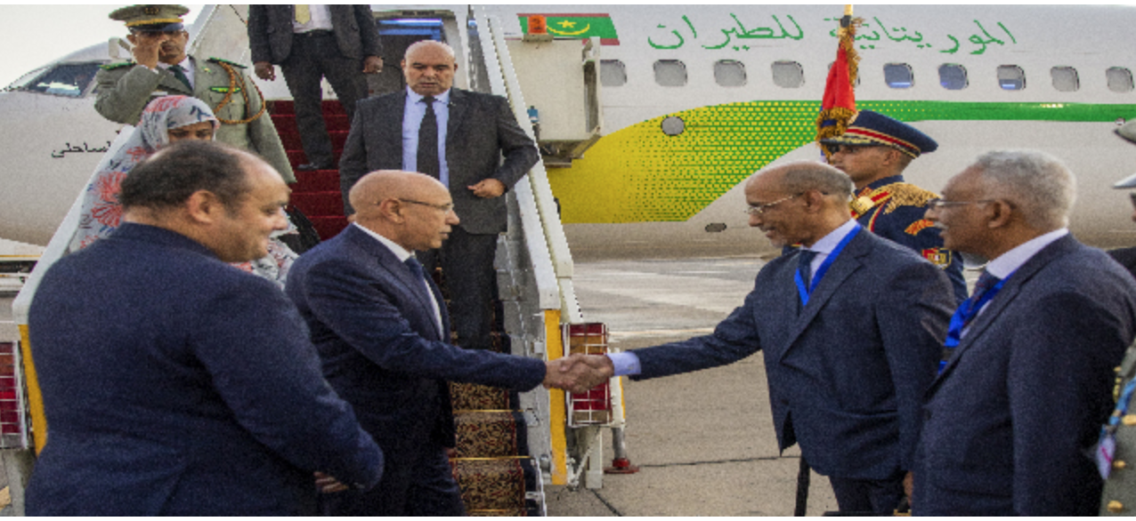 Le Président de la République arrive à Charm el-Cheikh