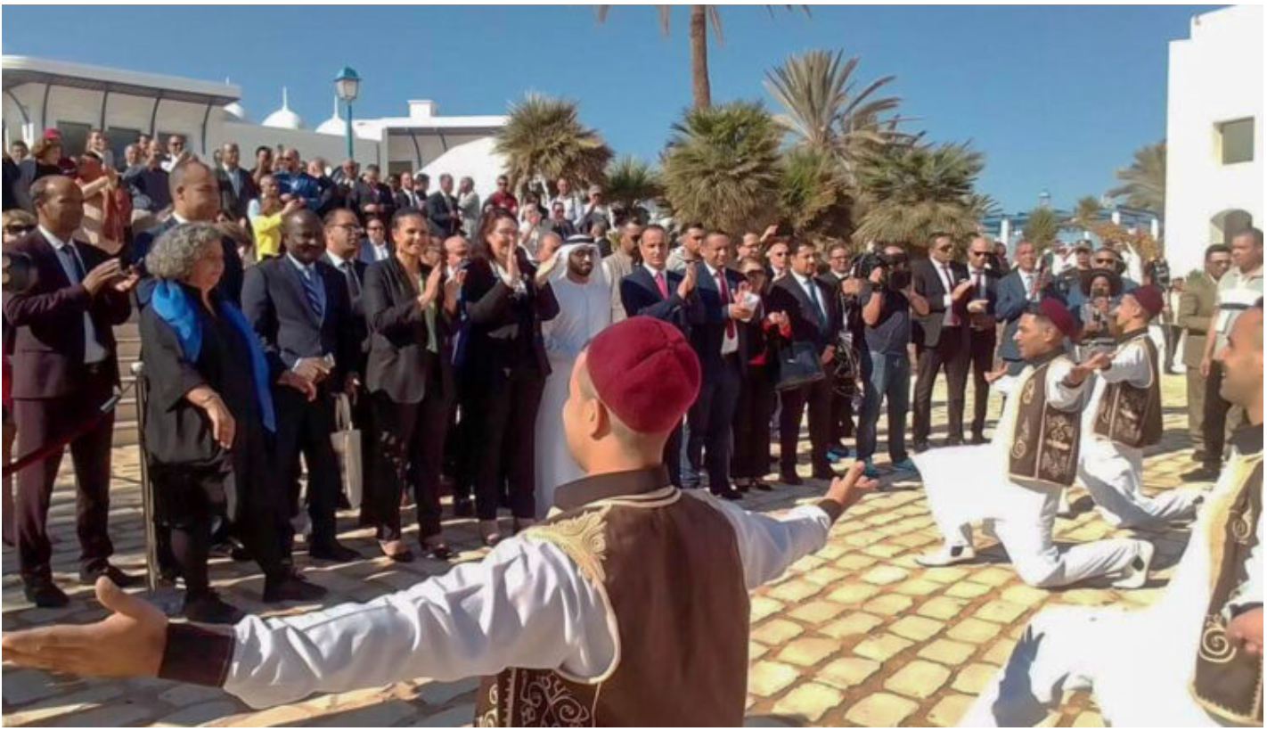 Le ministre de la Culture assiste à l’ouverture des activités du village de la francophonie dans l’île tunisienne de Gerbacu Le ministre de la Culture assiste à l’ouverture des activités du village de la francophonie dans l’île tunisienne de Gerbacu