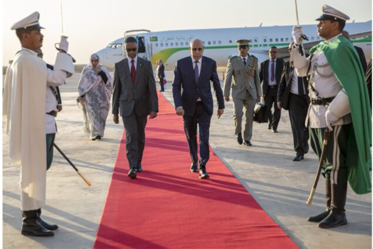 Le président de la République regagne Nouakchott en provenance de Riyad