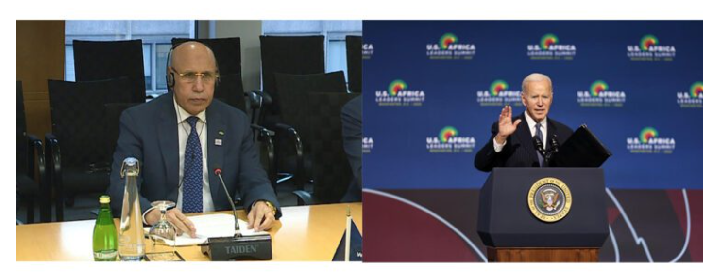 Washington : En présence du président de la République, le président Biden annonce un programme de financement pour soutenir la Mauritanie