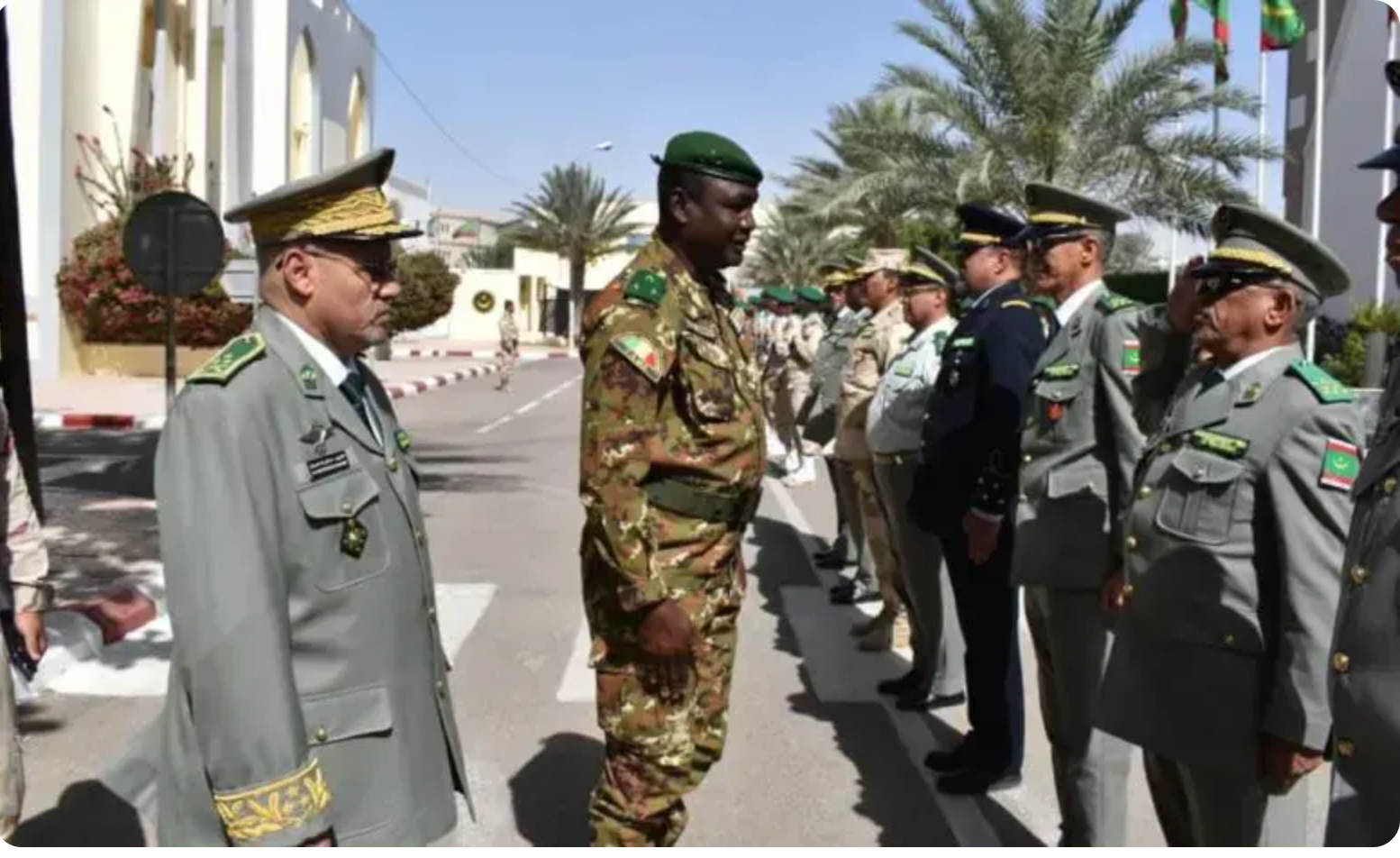 Le chef d’état-major de l’armée malienne en visite de travail en Mauritanie