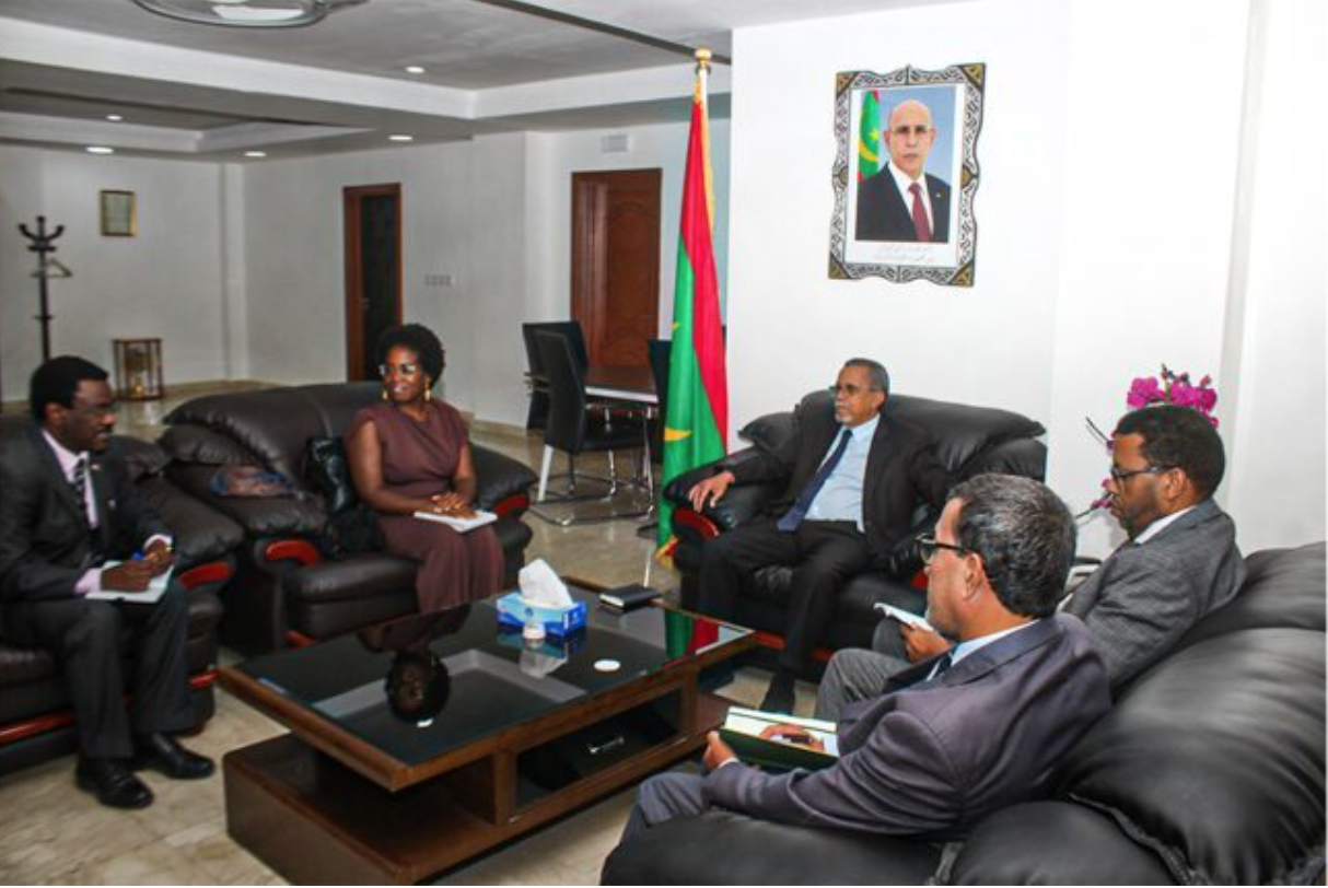 Le ministre de l’Agriculture reçoit une délégation de l’Agence des États-Unis pour le développement international Le ministre de l’Agriculture reçoit une délégation de l’Agence des États-Unis pour le développement international