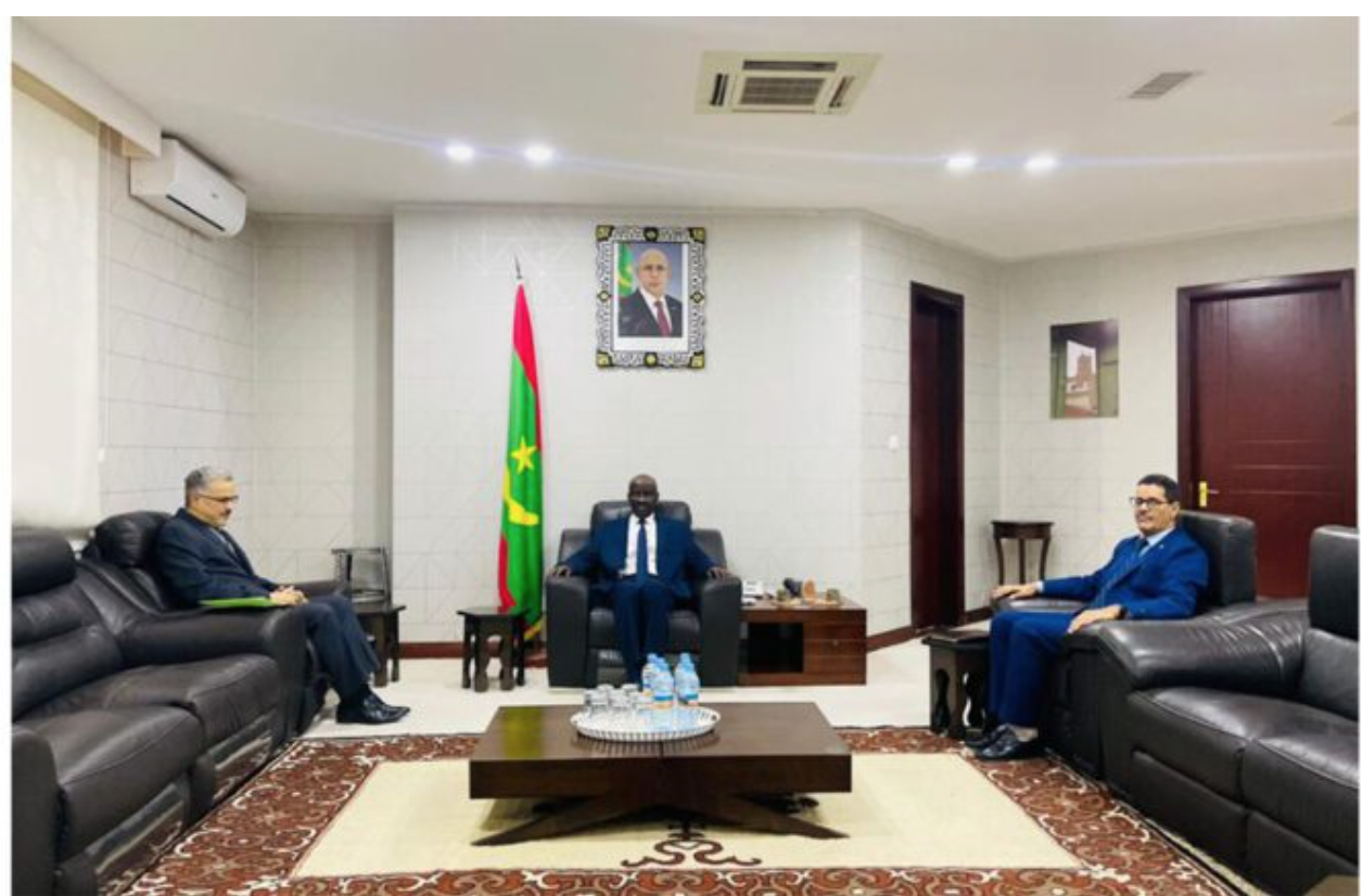 Le ministre des Affaires étrangères reçoit l’ambassadeur d’Iran Le ministre des Affaires étrangères reçoit l’ambassadeur d’Iran