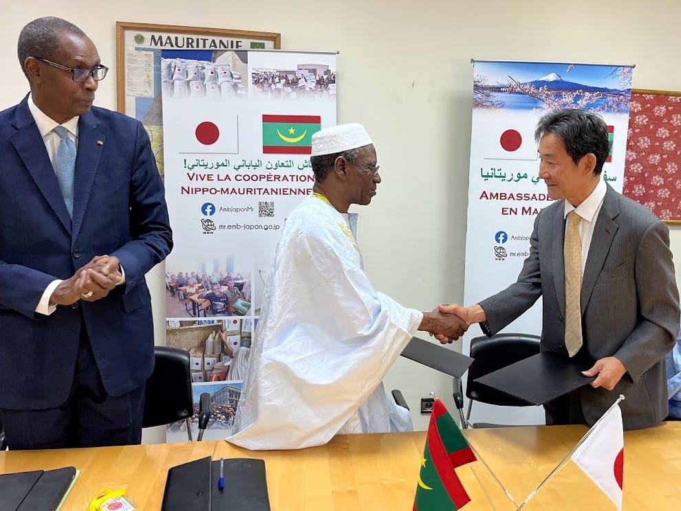 Bagodine : un don  de  2.8 millions de MRU du gouvernement japonais destiné à l’aménagement du lycée Bagodine : un don  de  2.8 millions de MRU du gouvernement japonais destiné à l’aménagement du lycée