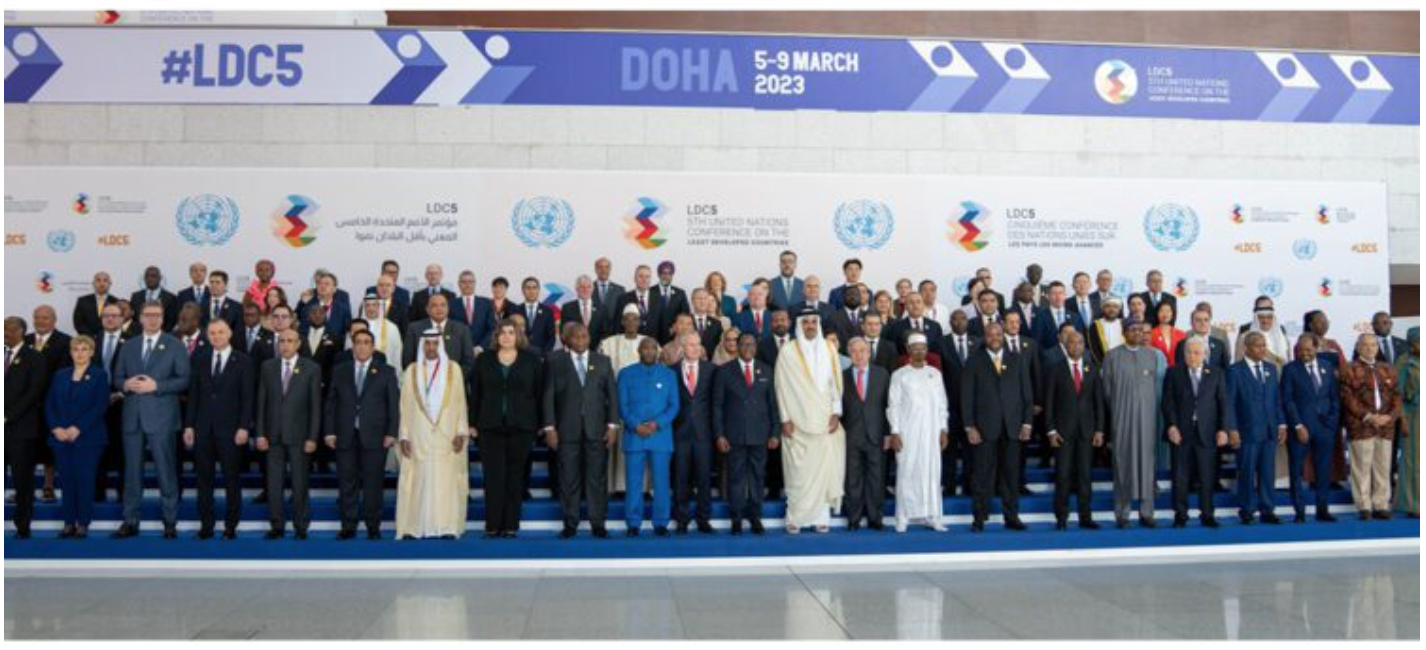 Le Président de la République participe à Doha à la 5e conférence des Nations unies sur les pays les moins avancés (PMA5)
