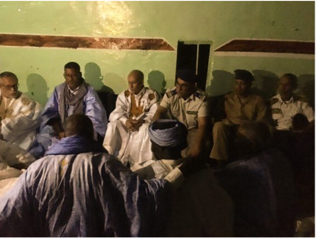 Le Président de la République présente ses condoléances à la famille du martyr Salahi Ould Embel Le Président de la République présente ses condoléances à la famille du martyr Salahi Ould Embel