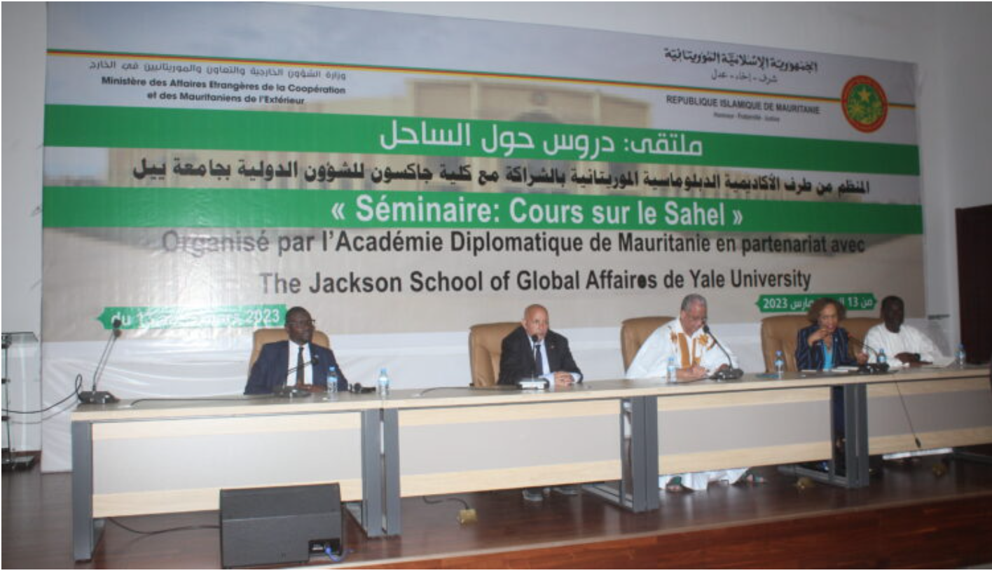 L’Académie diplomatique donne des cours sur le Sahel