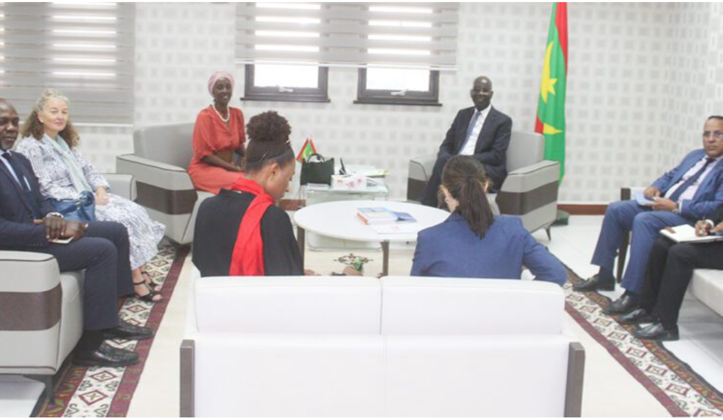 Le ministre des Affaires économiques reçoit une délégation onusienne Le ministre des Affaires économiques reçoit une délégation onusienne