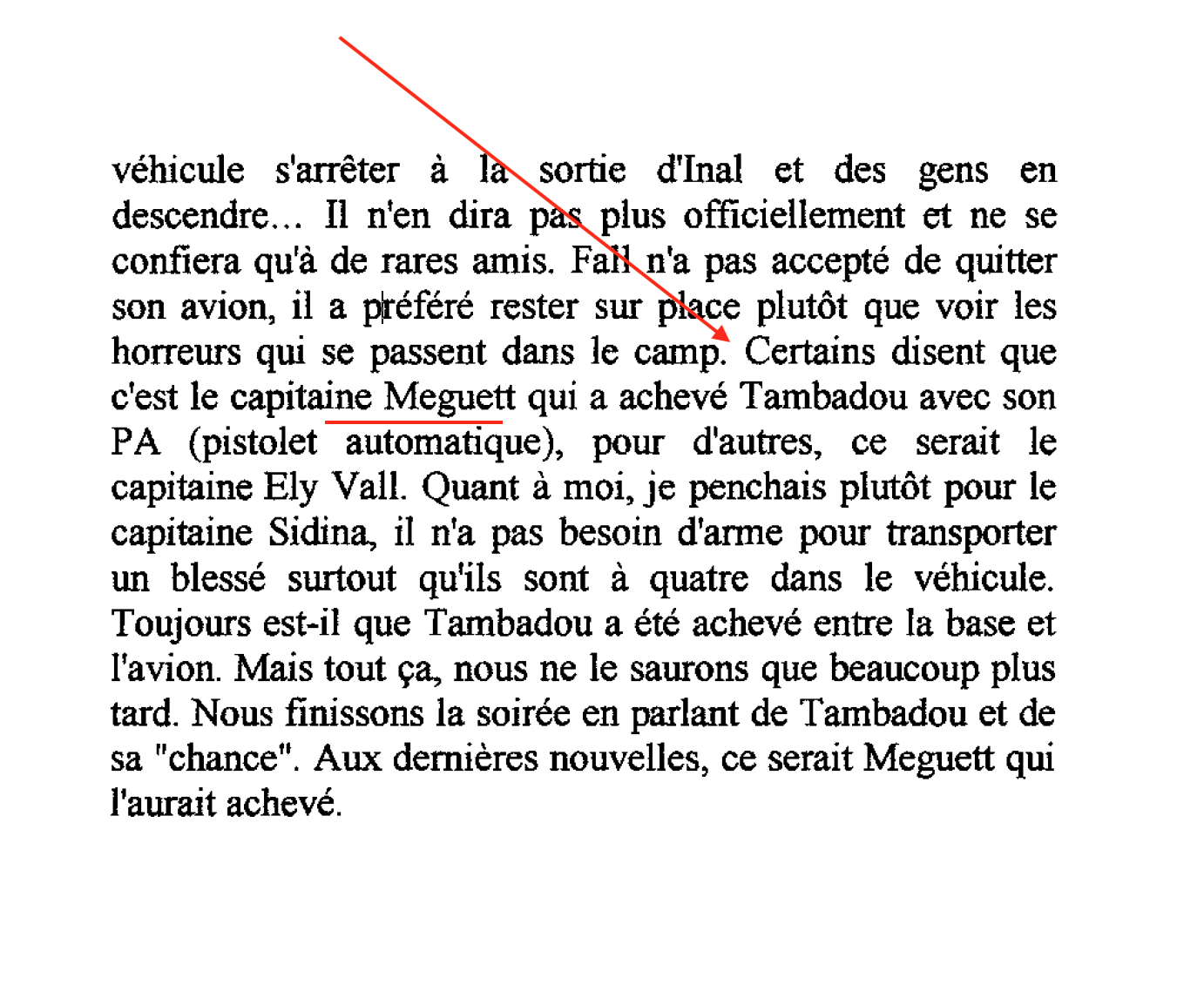 ​Tortionnaire ? La vérité à propos du général Meguett preuves incontestables à l'appui...