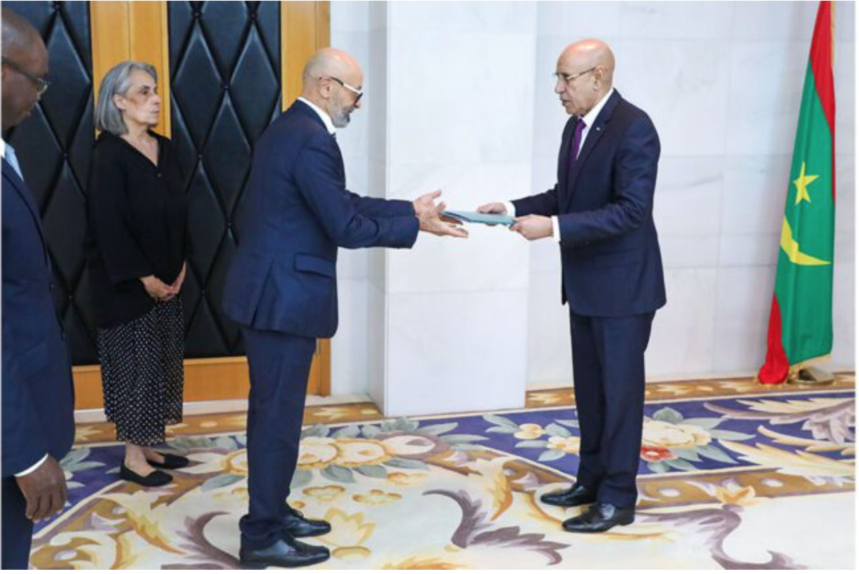 Le Président de la République reçoit les lettres de créances de l’ambassadeur du Brésil Le Président de la République reçoit les lettres de créances de l’ambassadeur du Brésil