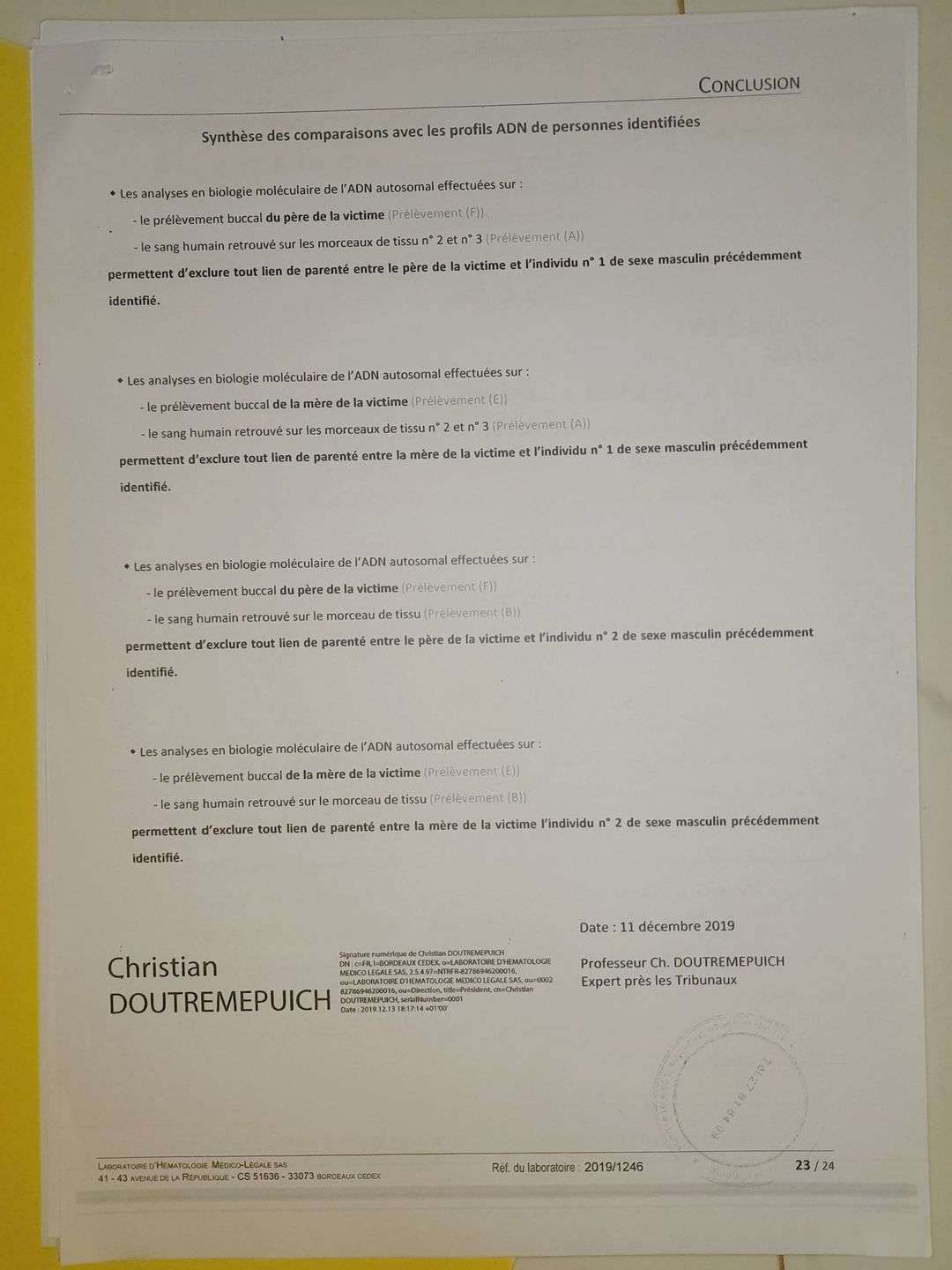 L'horreur judiciaire preuves à l'appui : Brahim Ledhem, condamné à mort pour un crime qu'il n'a pas commis