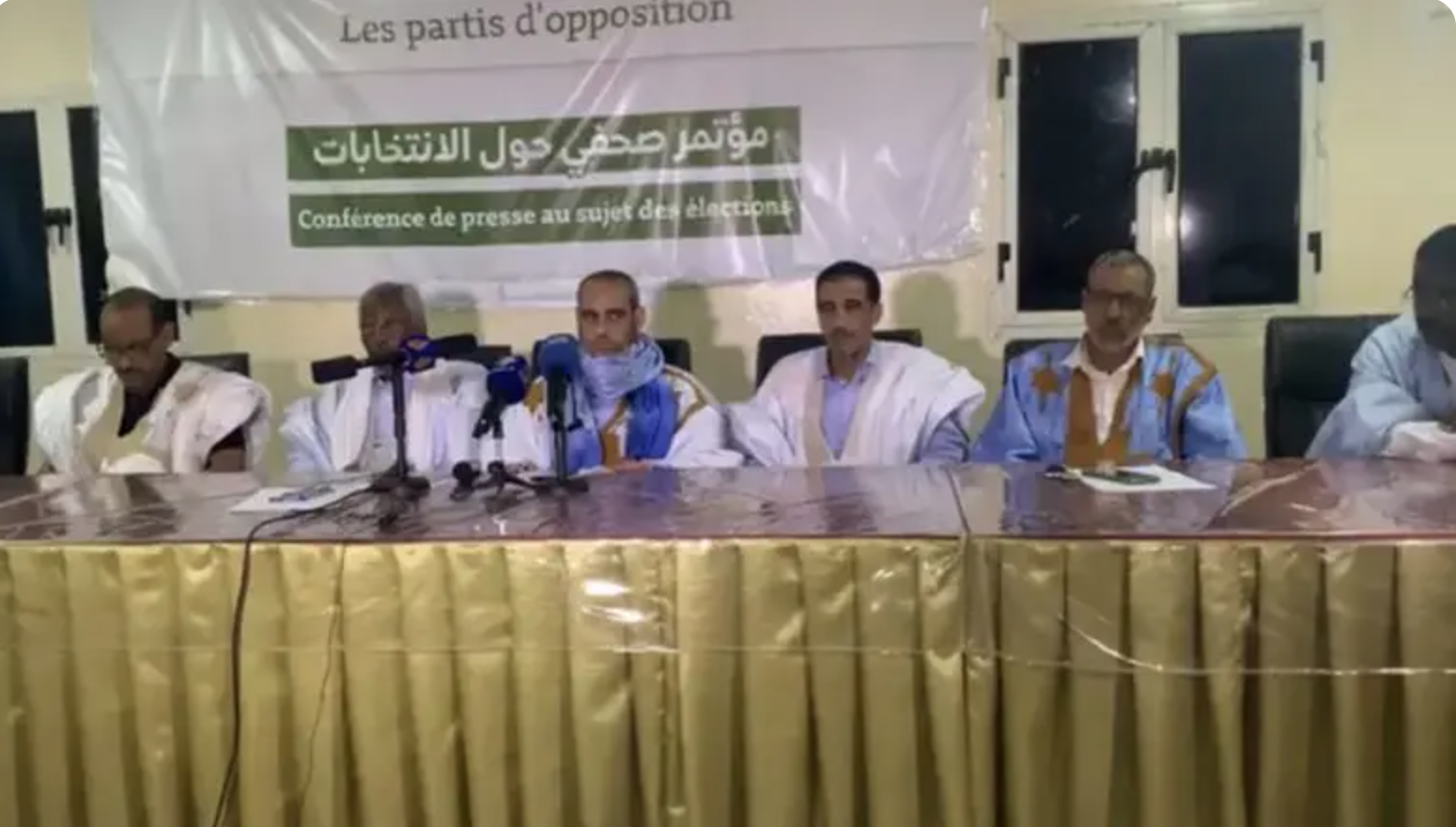 Des partis politiques de l’opposition demandent la libération de Biram et appellent à la quiétude