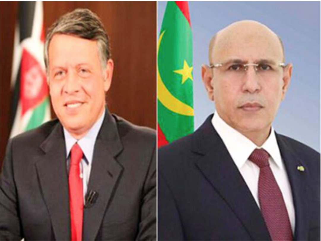Le Président de la République réaffirme au Roi de Jordanie sa volonté à renforcer les relations entre les deux pays