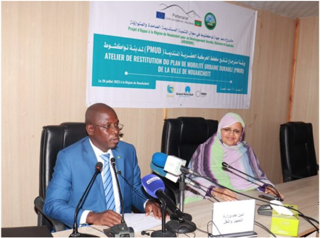 Restitution de l’étude sur le Plan de mobilité urbaine durable de Nouakchott