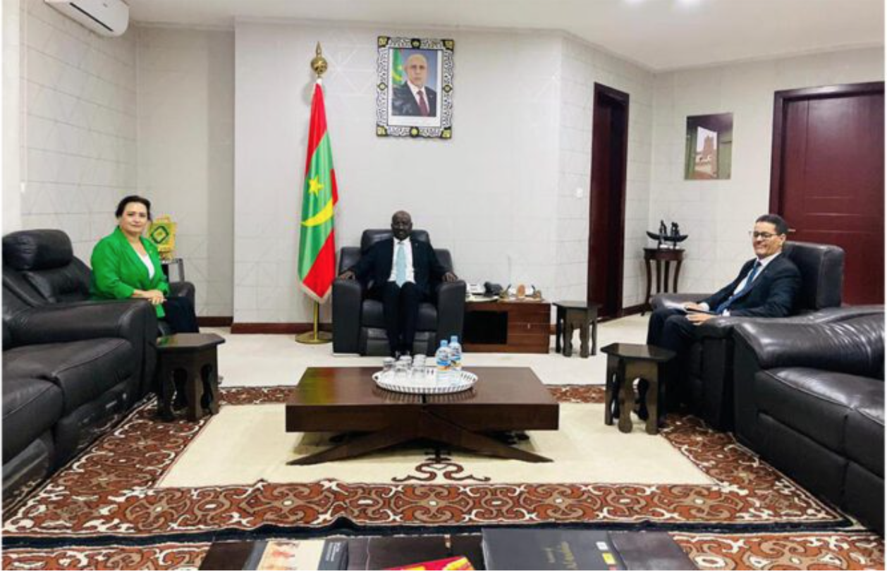 Le ministre des Affaires étrangères reçoit l’ambassadrice d’Espagne Le ministre des Affaires étrangères reçoit l’ambassadrice d’Espagne