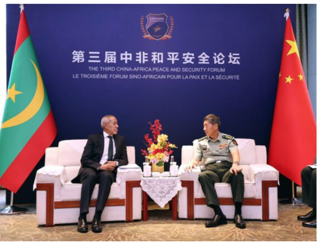 Des pourparlers sino-mauritaniens pour activer les mécanismes de coopération militaire entre les deux pays
