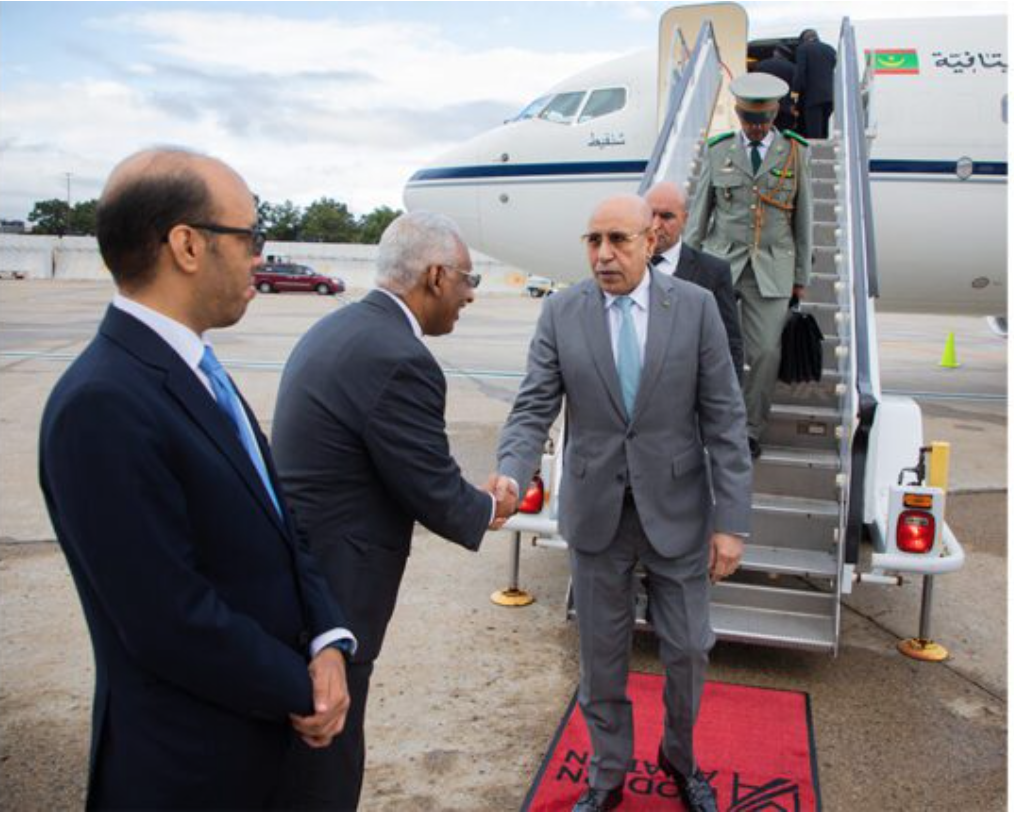 Le Président de la République arrive à New York pour participer à la 78ème session ordinaire de l’Assemblée générale des Nations Unies