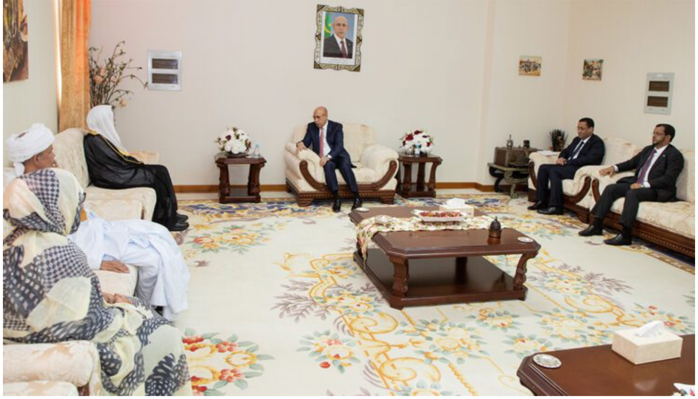 Le Président de la République reçoit le Secrétaire Général de la Ligue