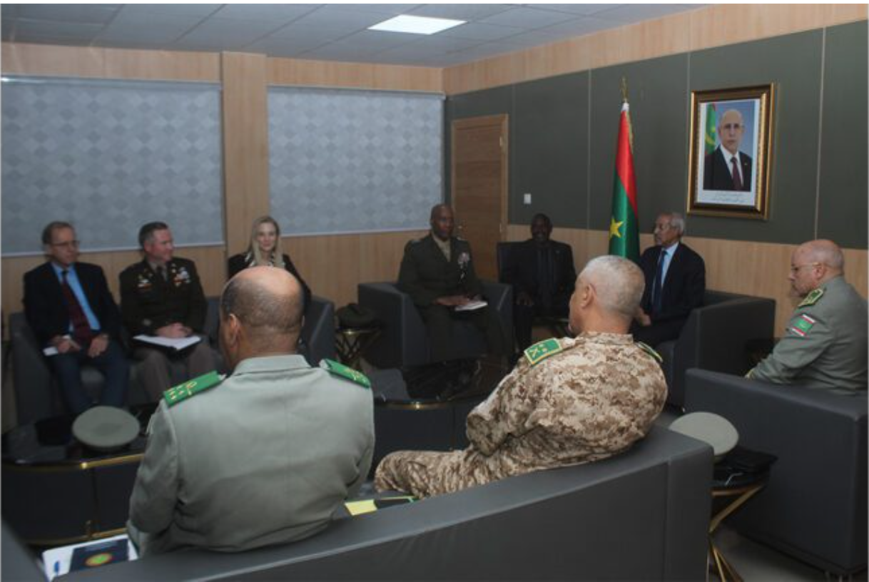 Le ministre de la Défense s’entretient avec le Commandant d’AFRICOM