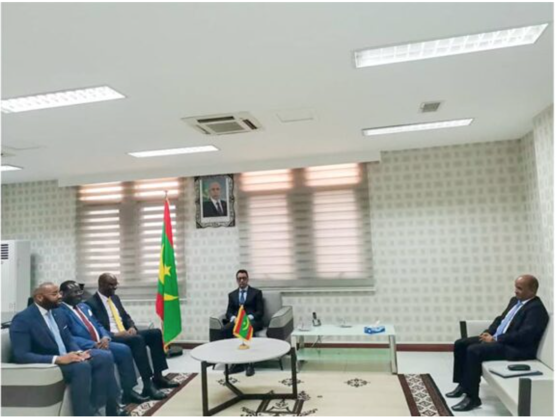 Le Ministre De L’Économie Reçoit Une Délégation De La Société D’Assurance Pour Le Développement Du Commerce Et De L’Investissement En Afrique